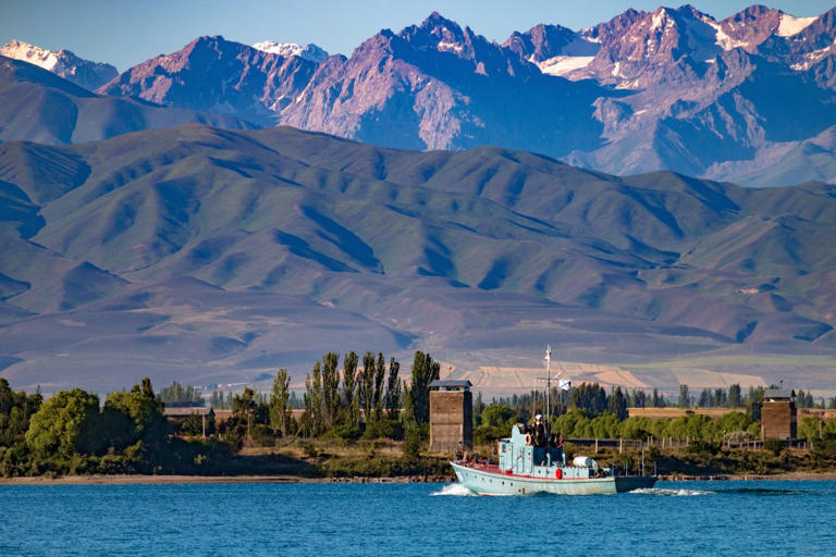 A view of Kyrgyzstan's famous Issyk-Kul Lake. Photo: Shutterstock