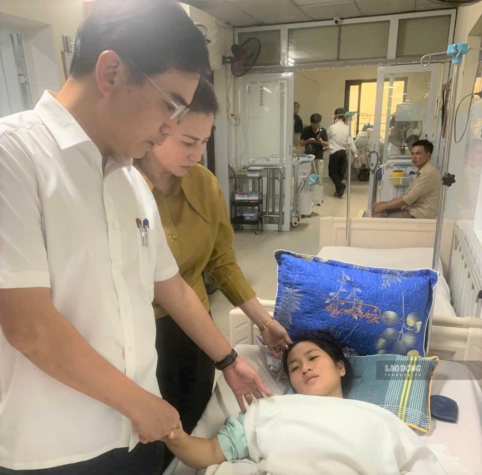 Cô giáo ở Nghệ An bị thương nặng sau khi cứu trẻ 2 tuổi khỏi xe tải