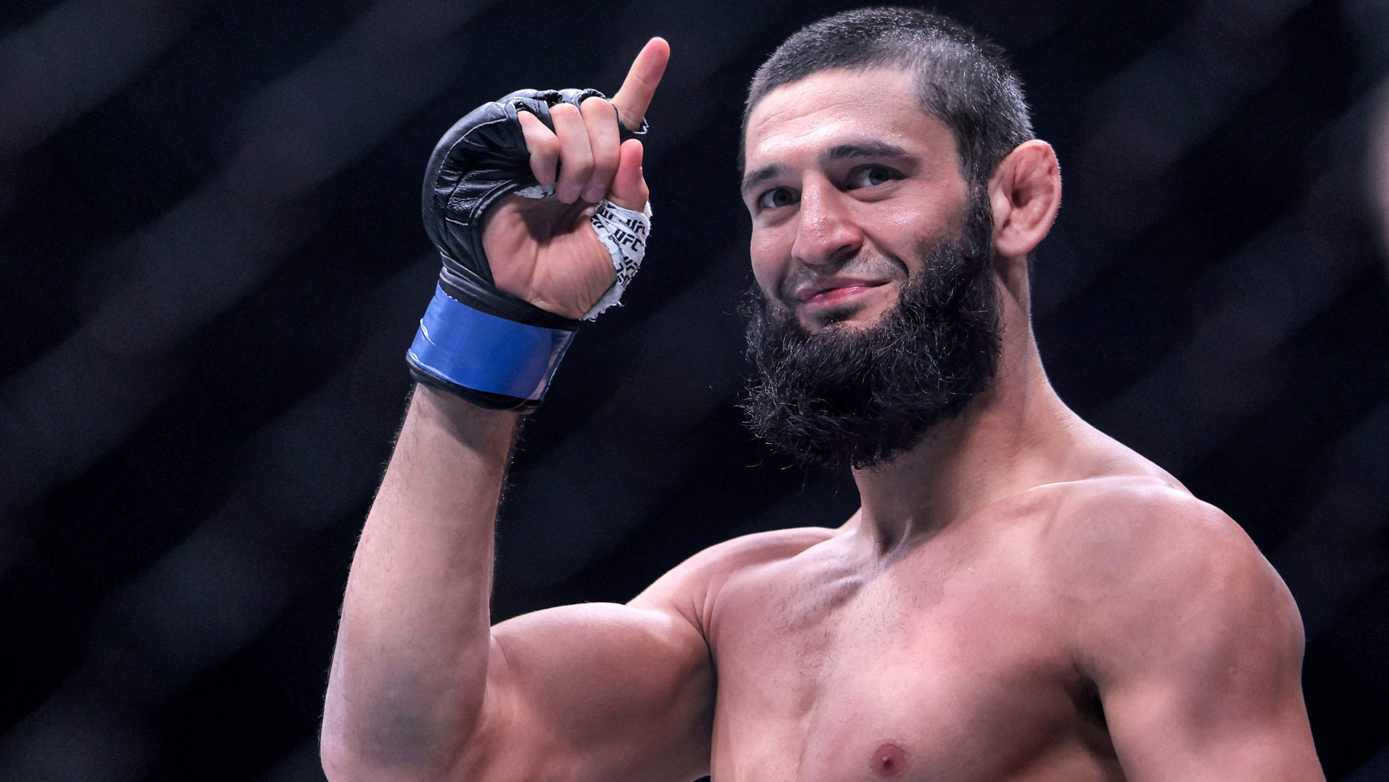 Khamzat Chimaev provides update on UFC middleweight division