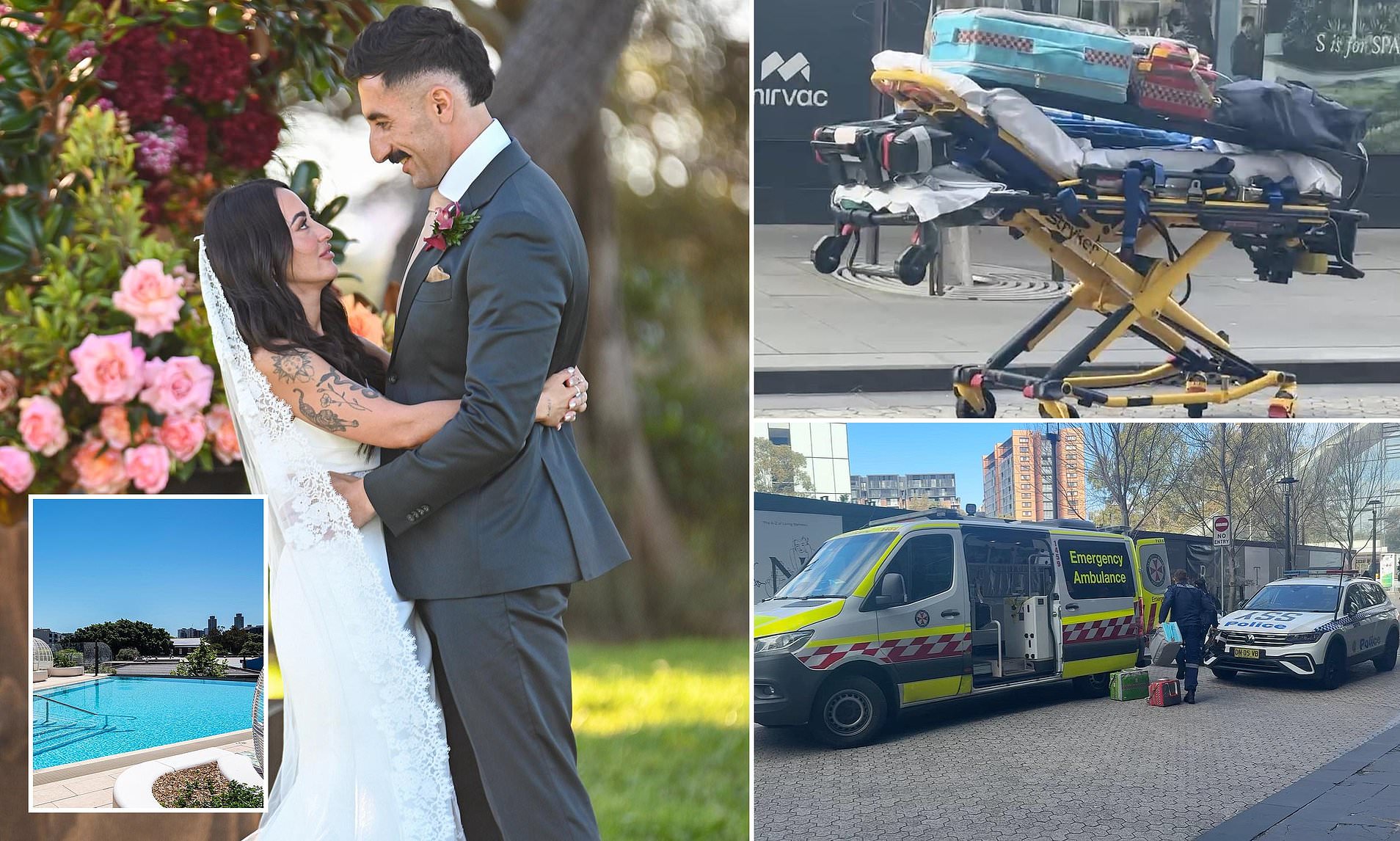 Drama on MAFS set as ambulance and cops show up after man becomes trapped in hotel infinity pool