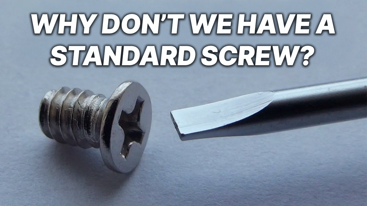 Why do screws have so many different heads? Screw head types explained