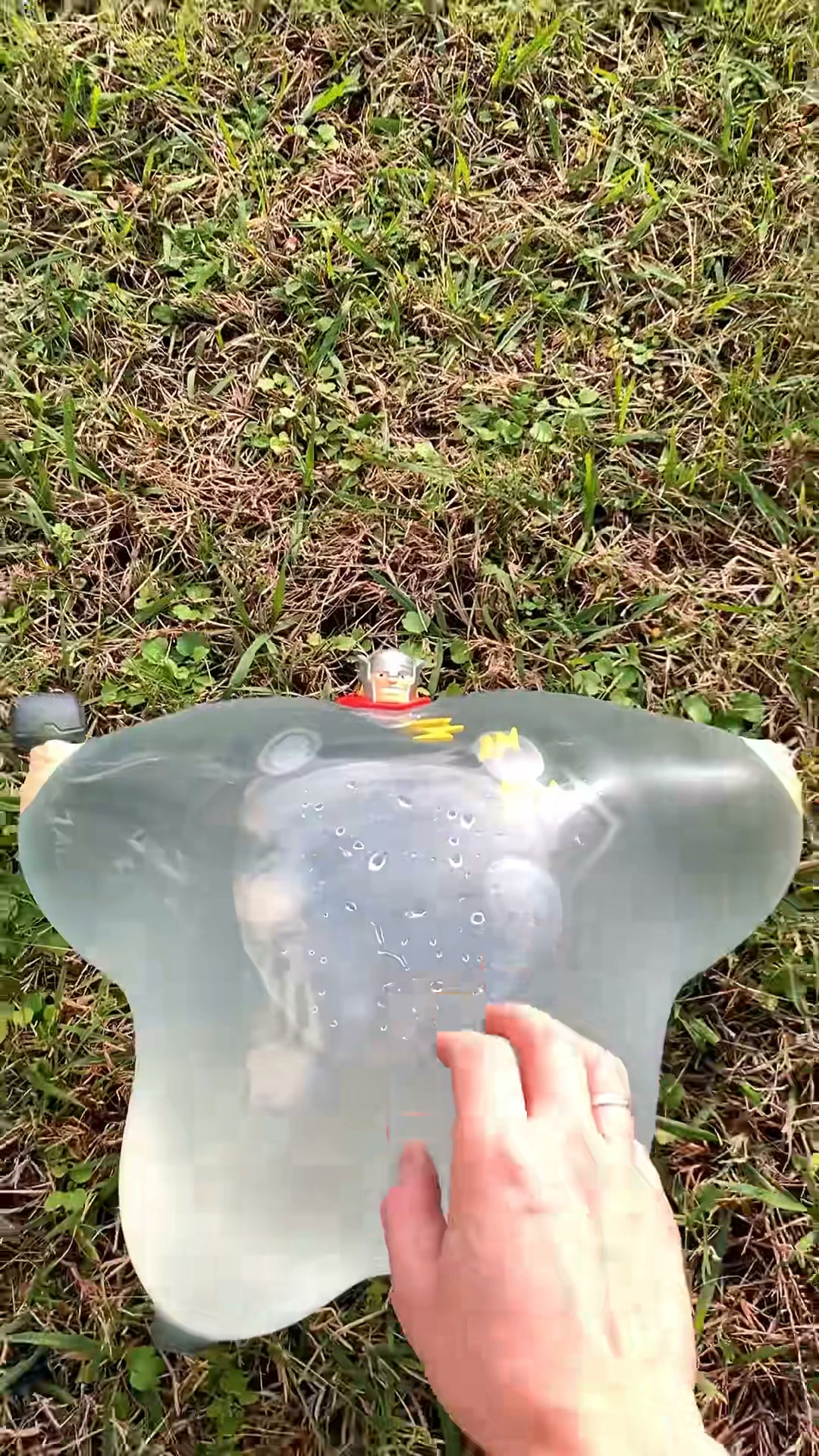 Testing how much pressure Thor can handle