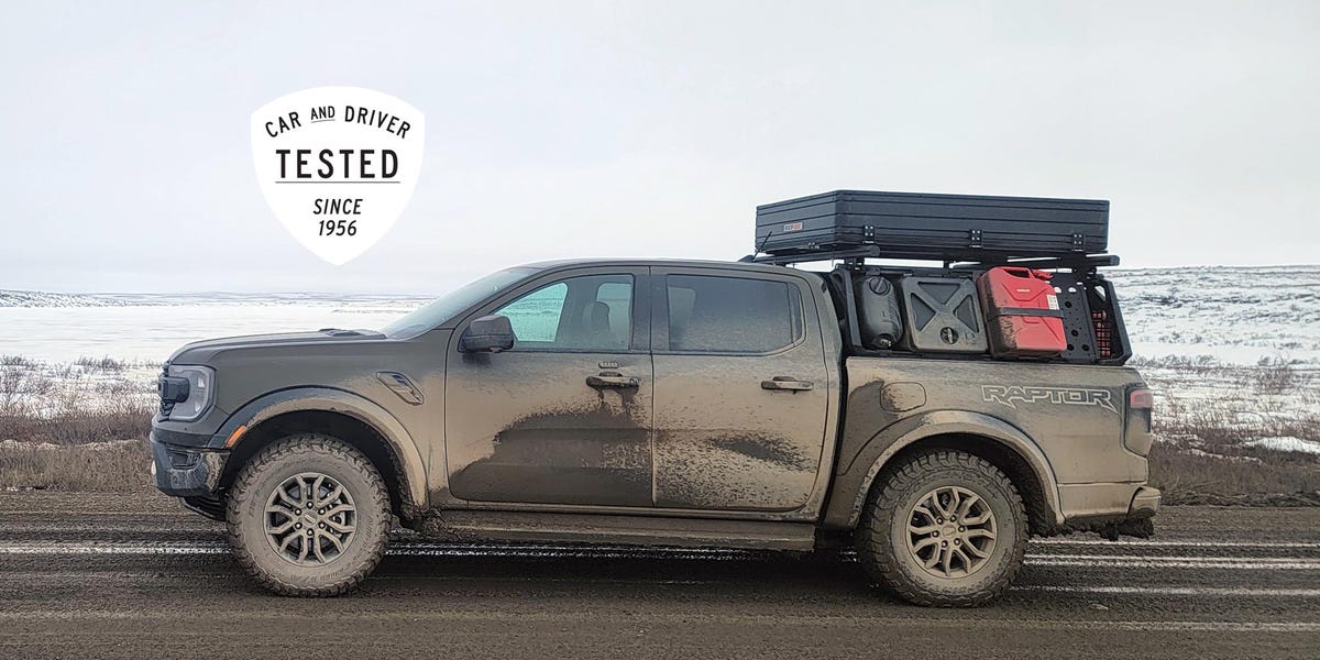 Turning our Ford Ranger Raptor into an overland truck hurt its performance in all but one area