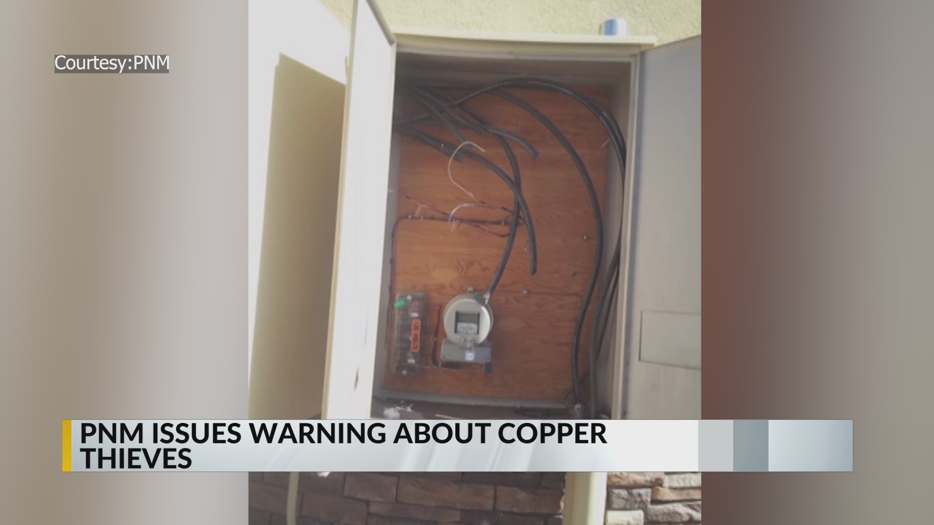 PNM offers education and warning about copper theft