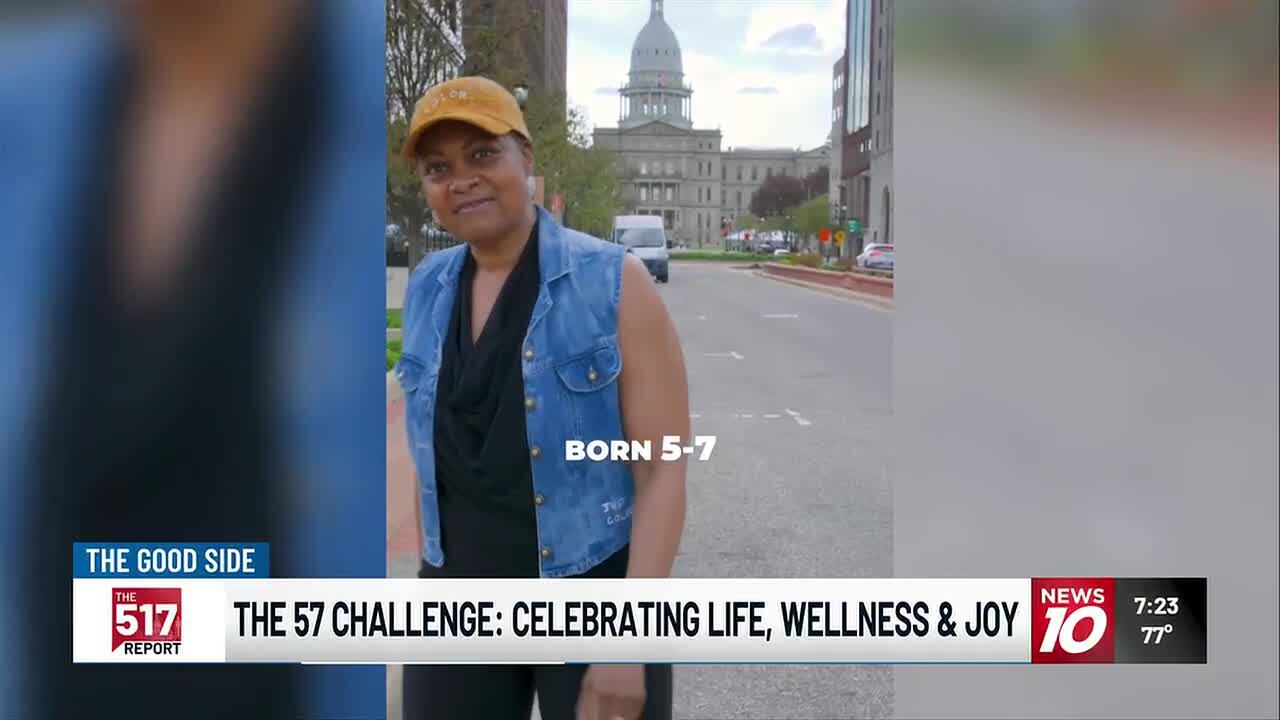 How the 517 area code inspired a local wellness coach's viral 57 challenge