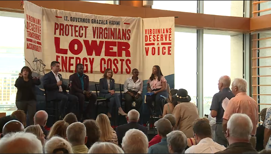 Packed crowd at Lt. Governor Hashmi's energy costs listening tour