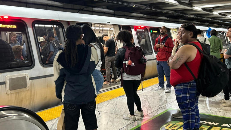 BART halts Green Line service for repairs after equipment issues ...