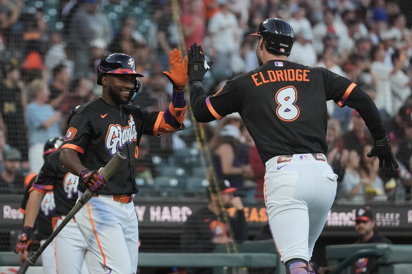 Home runs by Bryce Eldridge, Christian Koss lead Giants past Cardinals 2-1
