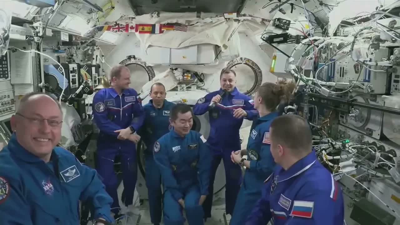 ISS astronauts complete change of command amidst medical evacuation