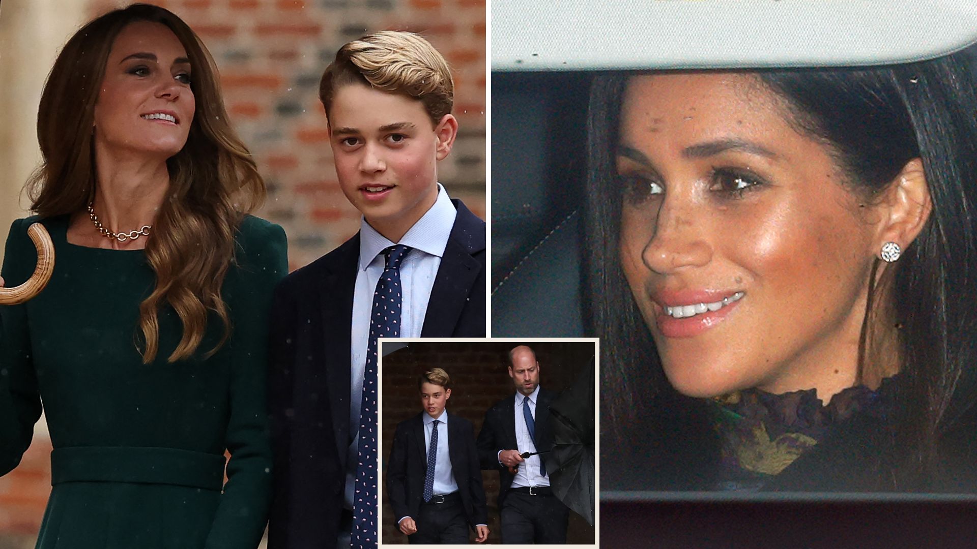 Expectation and resignation: Kate, William react as Meghan overshadows family moment