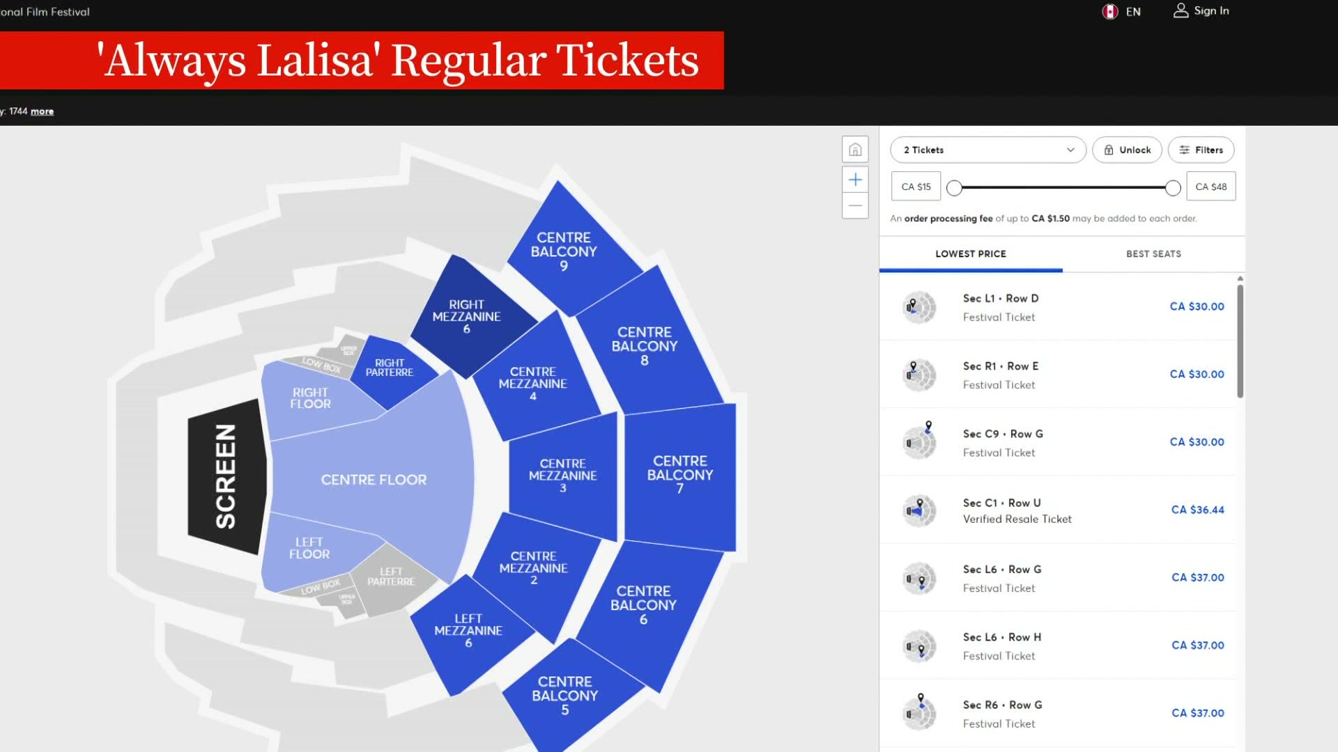 TIFF ticket costs leave some feeling priced out
