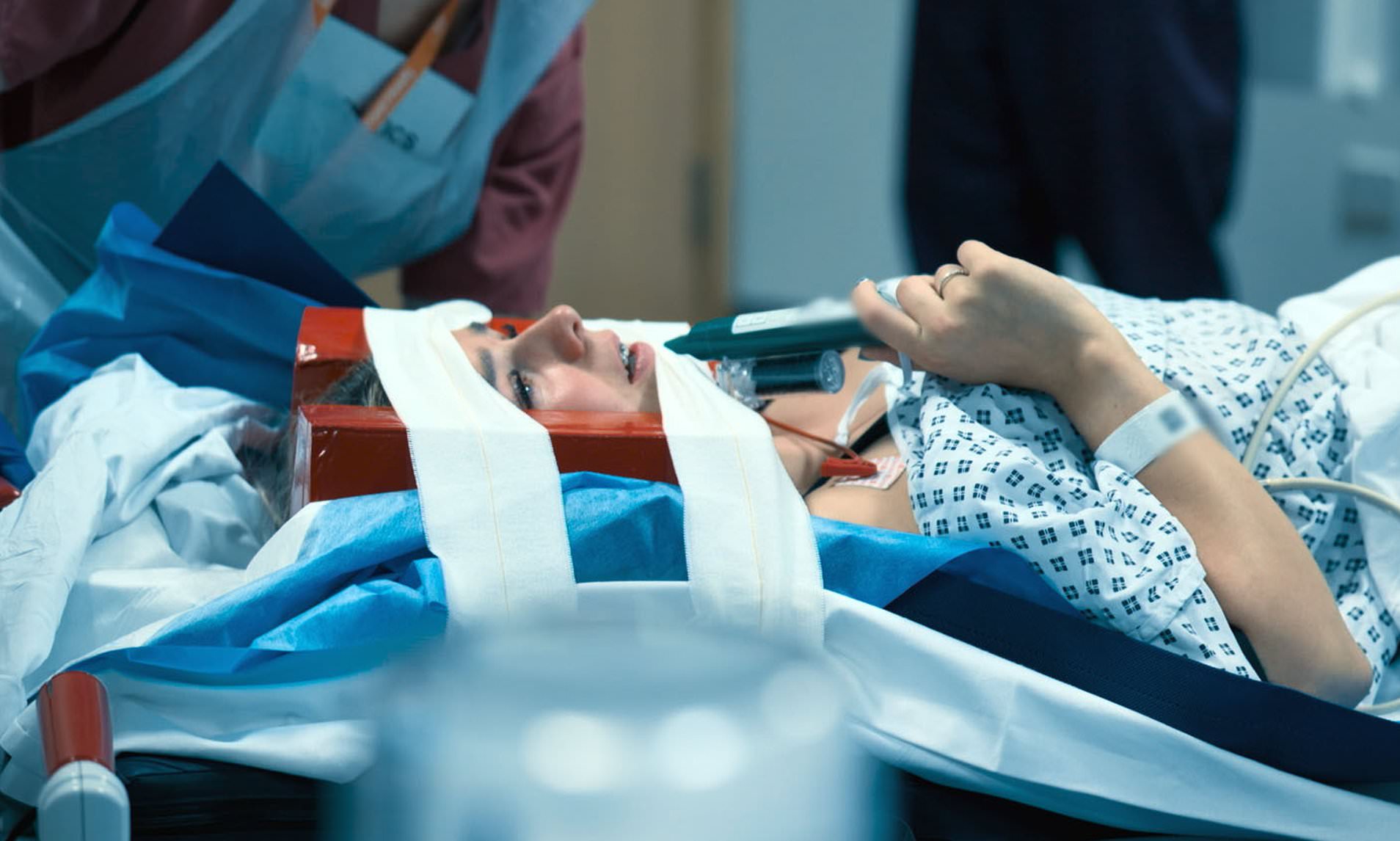 If a trauma ward is this exhausting to watch, imagine working there: Christopher Stevens