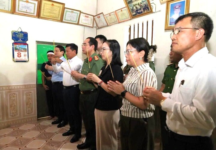 Lãnh đạo Nghệ An thăm hỏi gia đình 3 nạn nhân tử vong trong vụ án ở Đồng Nai