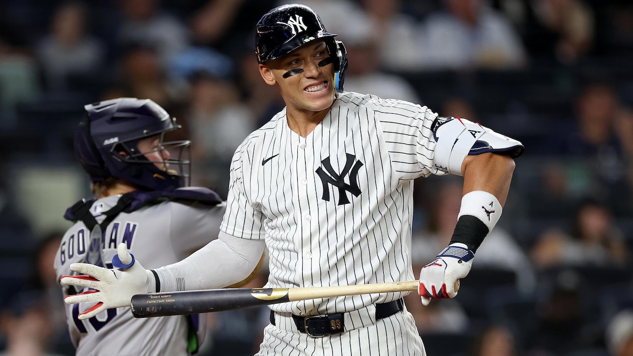 Aaron Judge's final box score stats & highlights in Yankees return ...