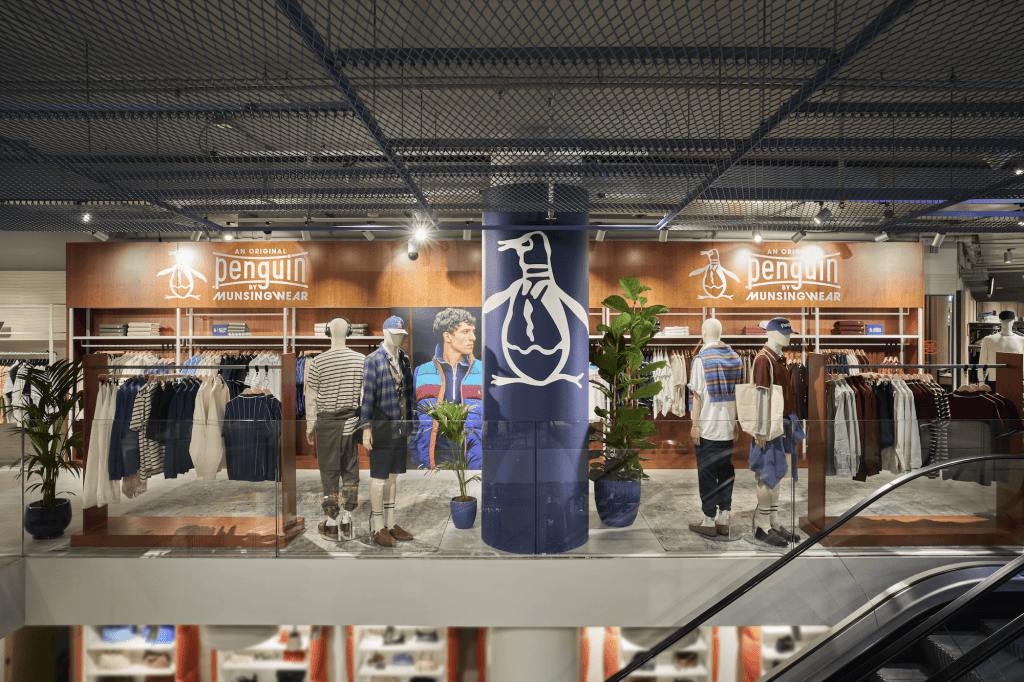 Original Penguin debuts pop-up store at Milan's Rinascente