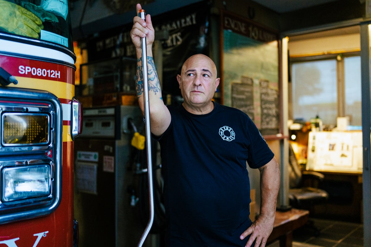 He escaped death on 9/11. Now he's the last one left at his firehouse