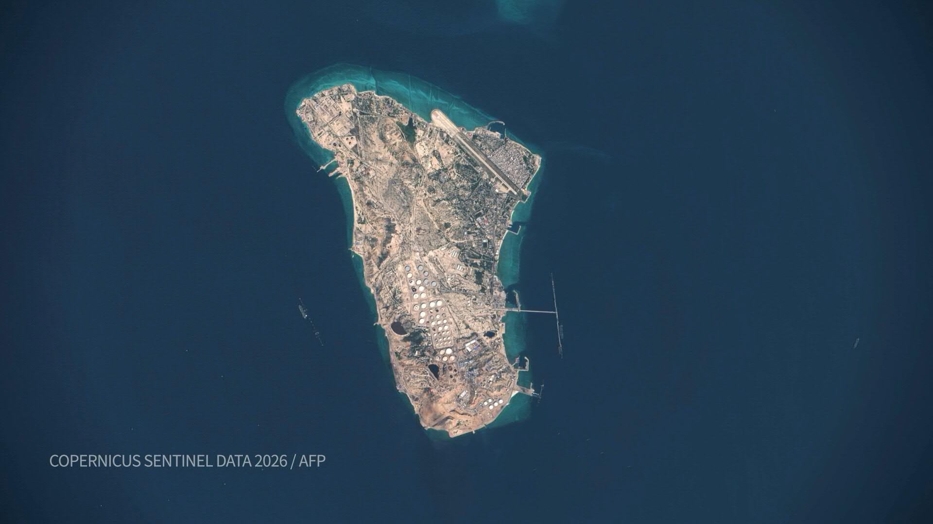 Animated map: Kharg Island, Iran's vital oil hub