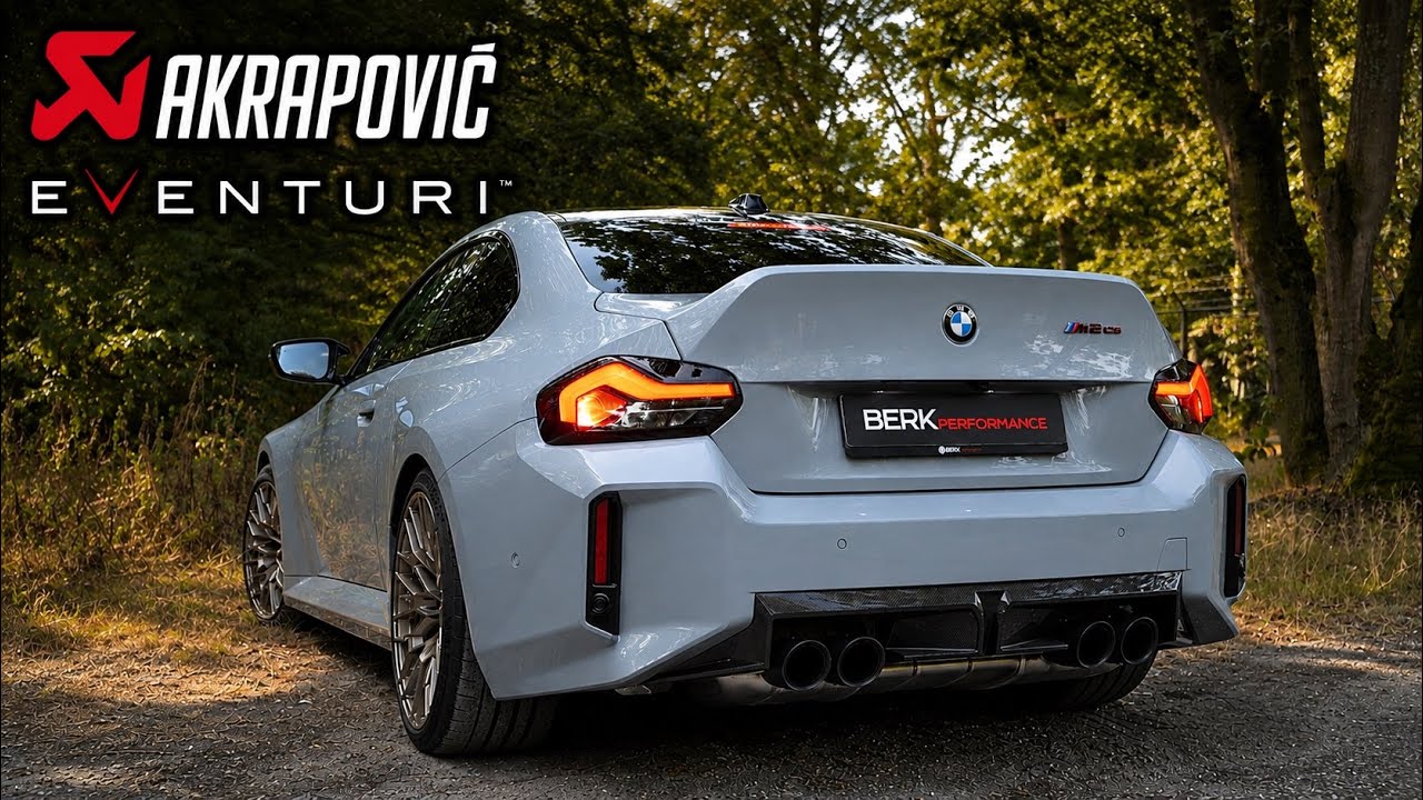 BMW M2 CS G87 gets Eventuri intake and Akrapovic midpipe
