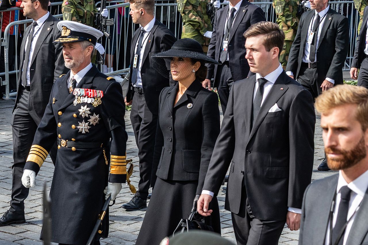 King Frederik and Queen Mary of Denmark laugh off potentially awkward ...