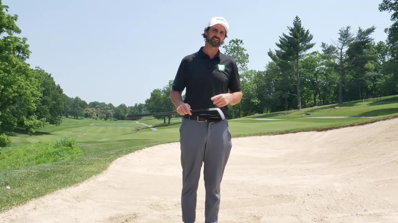 Improve your bunker shots without digging in