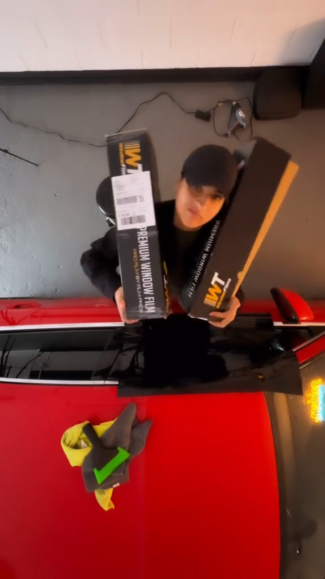A fresh window tint gives this car new style