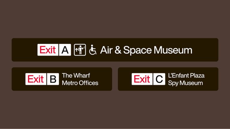 Metro installs new signs at L’Enfant Plaza, kicks off rollout of new ...