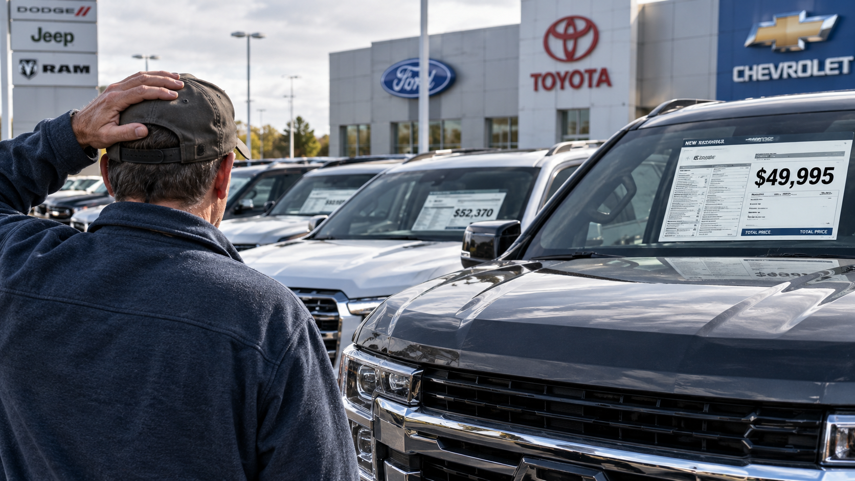 Millions of drivers are refusing to buy new cars - $50,000 prices have ...