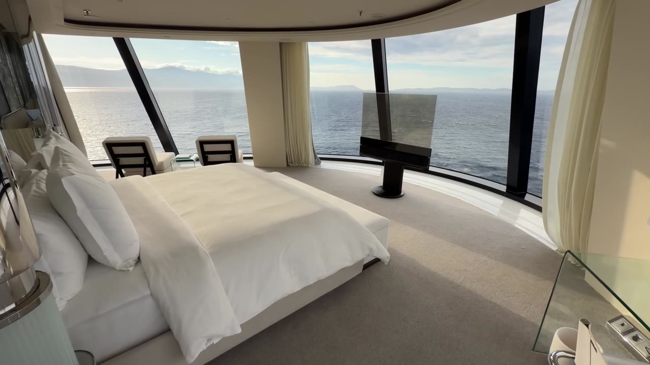 What does $350,000 a week buy at sea? A private residence hidden inside ...