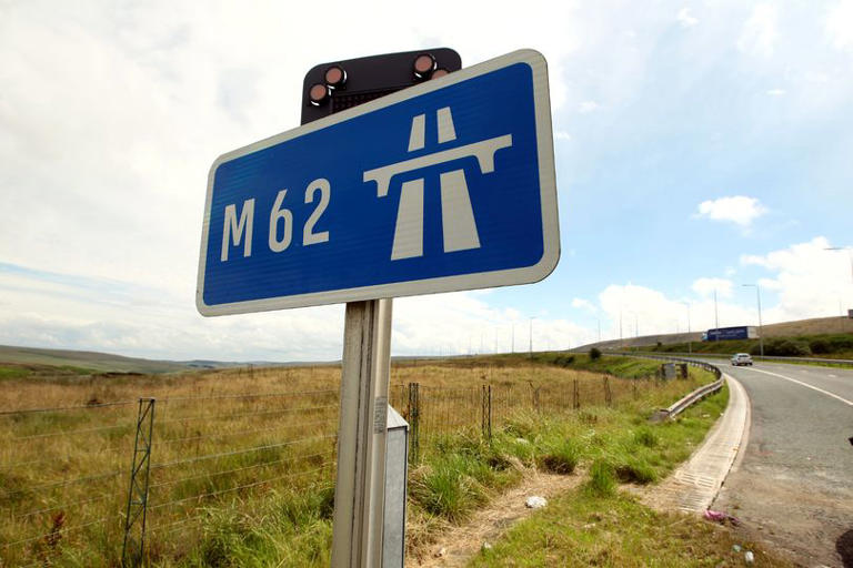 Tragedy as woman, 33, dies in M62 motorway bridge fall