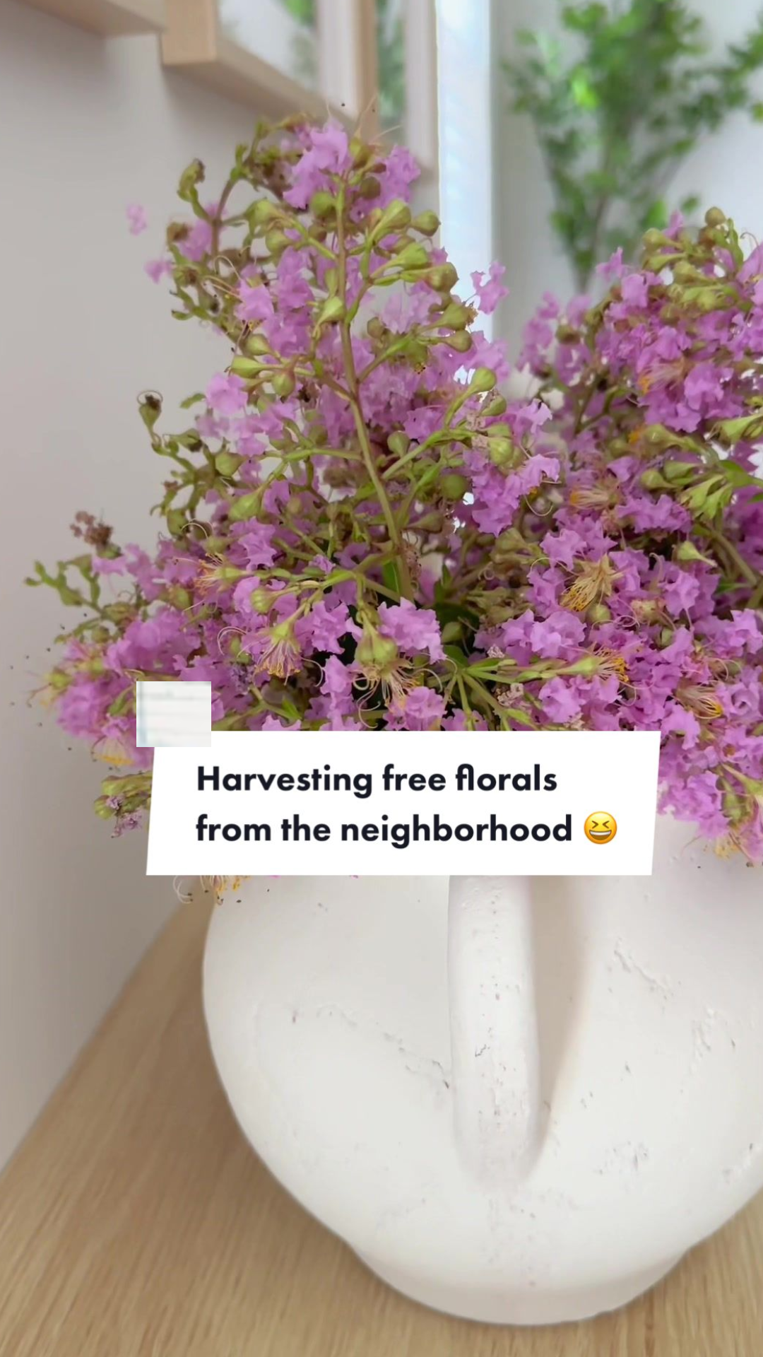 Free decor ideas a simple floral hack for your home