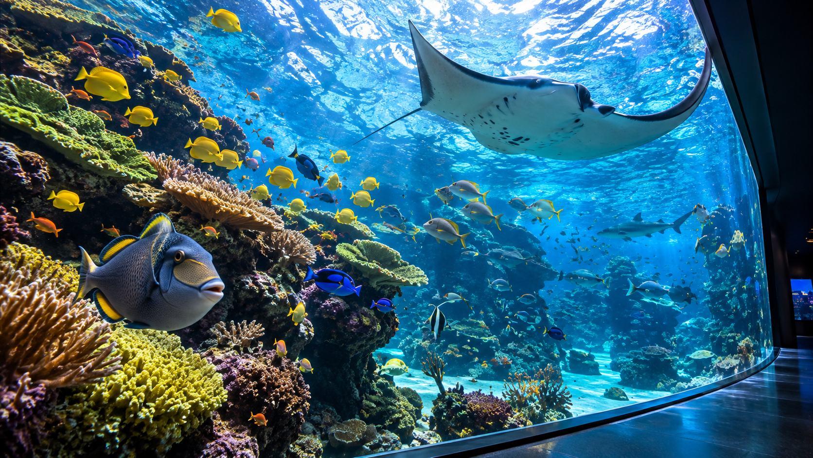 Inside Georgia Aquarium’s massive 164,000-gallon reef system