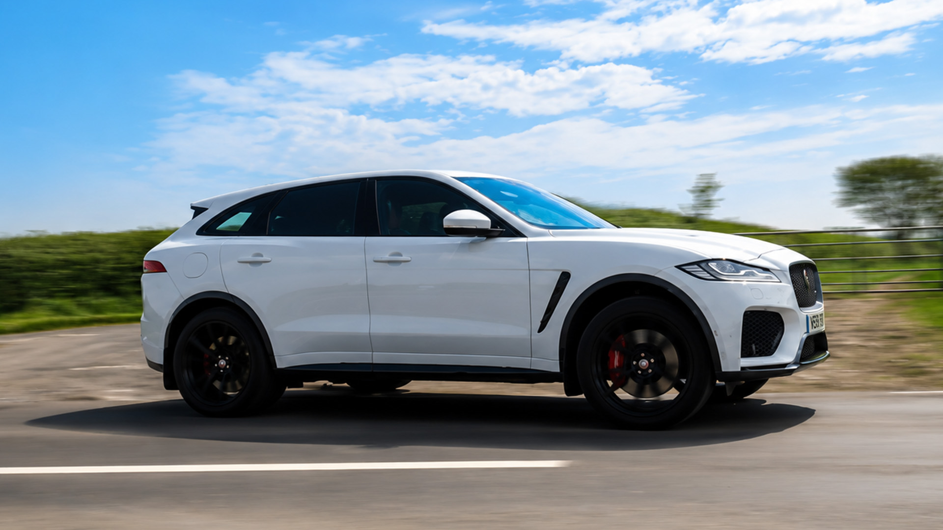Is the Jaguar F-Pace SVR a good long-distance performance SUV?