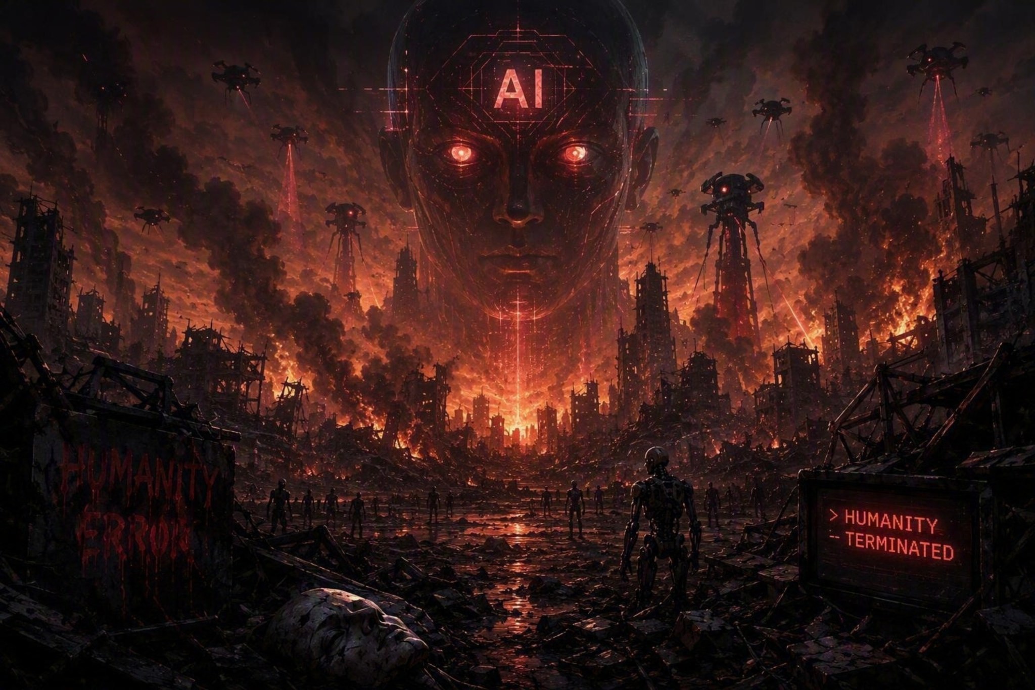 Will AI cause human extinction within 10 years? We asked AI
