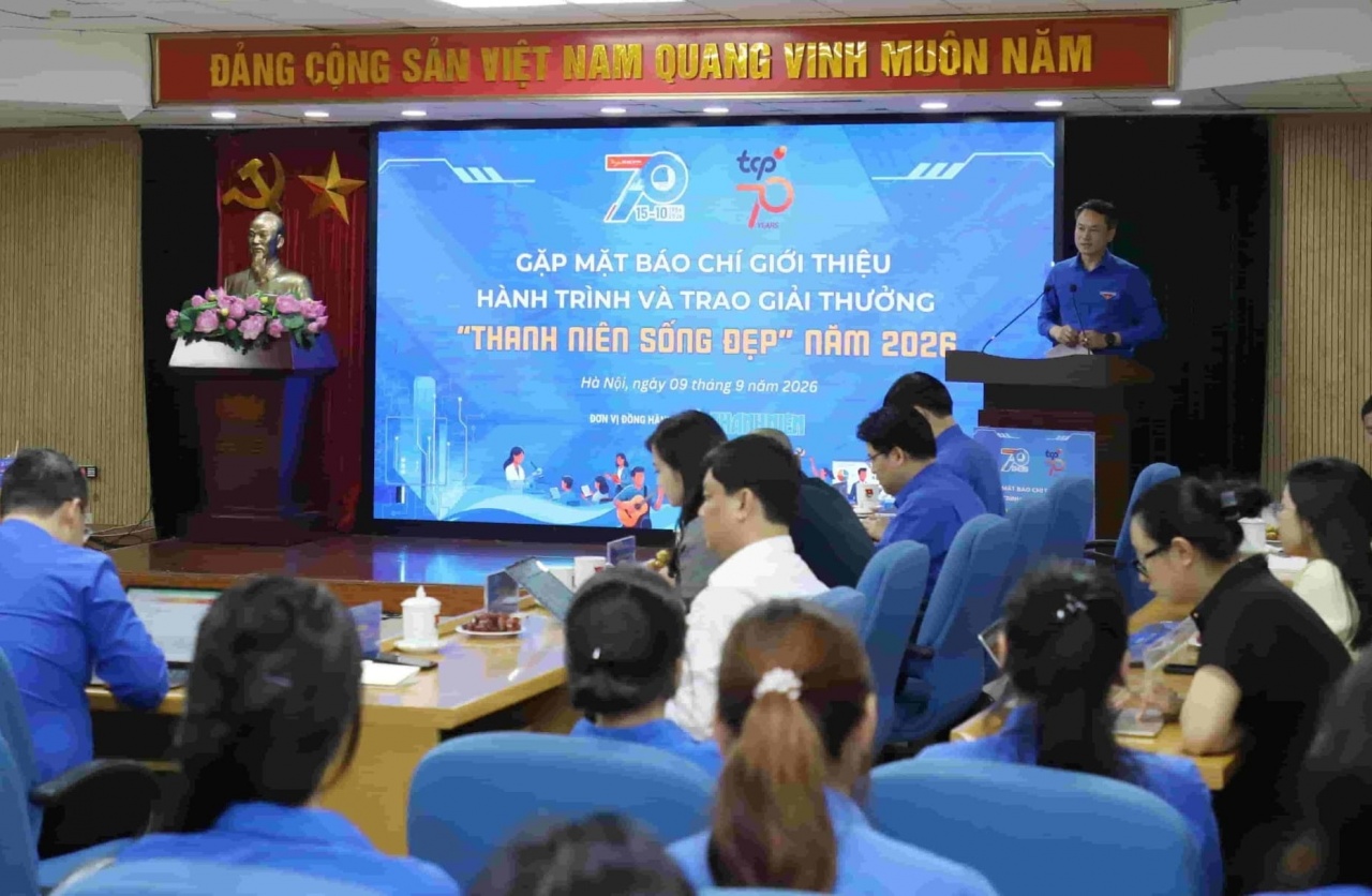 Giải thưởng 'Thanh niên sống đẹp' 2026: Người trẻ hãy trở thành một phần của hành trình sống đẹp