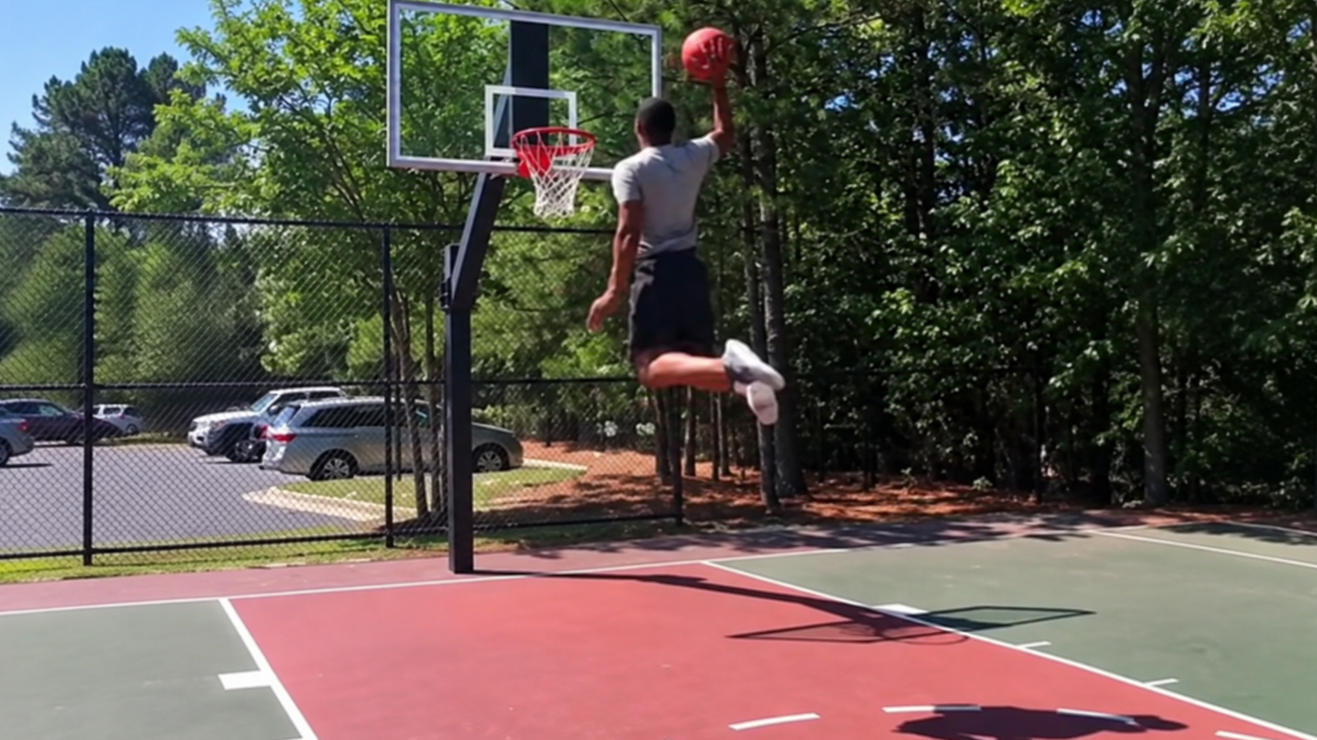 Zero skills, full court confidence