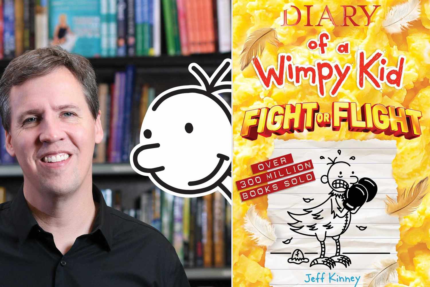 Jeff Kinney announces tour for new “Diary of a Wimpy Kid” book “Fight ...