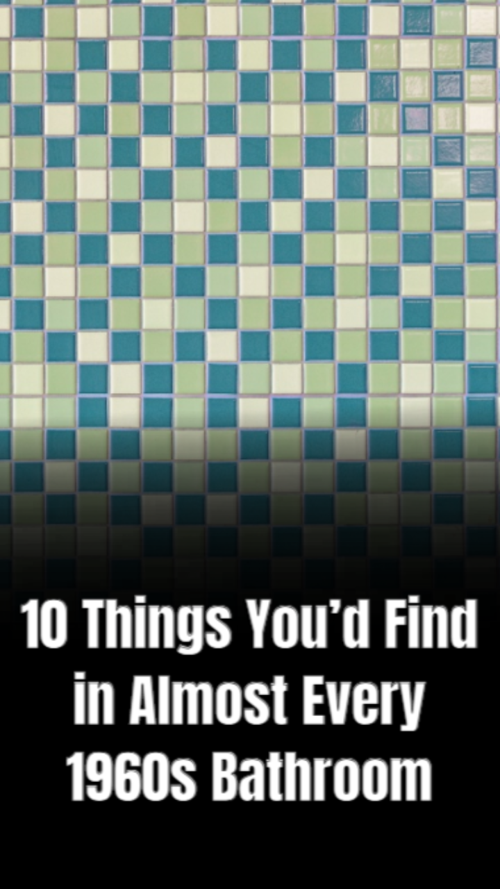 10 things you’d find in almost every 1960s bathroom