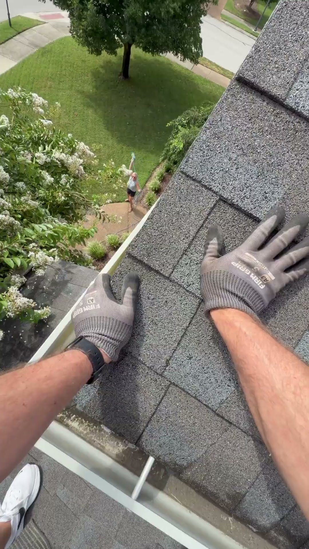 Much respect for the roofers