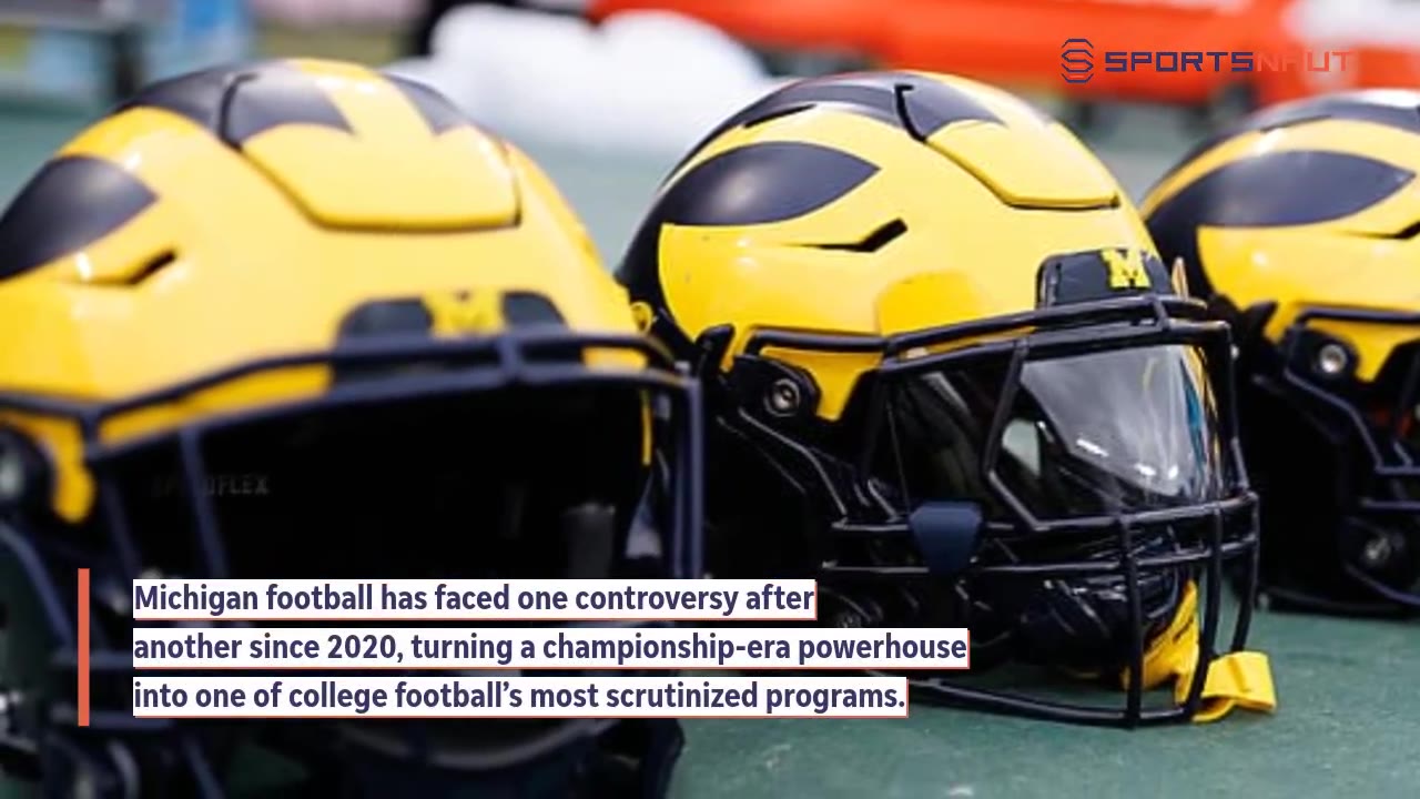 Michigan football's wild timeline of controversy since 2020