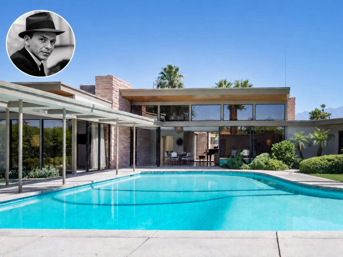 Frank Sinatra spent $150,000 to build Twin Palms in Palm Springs in ...