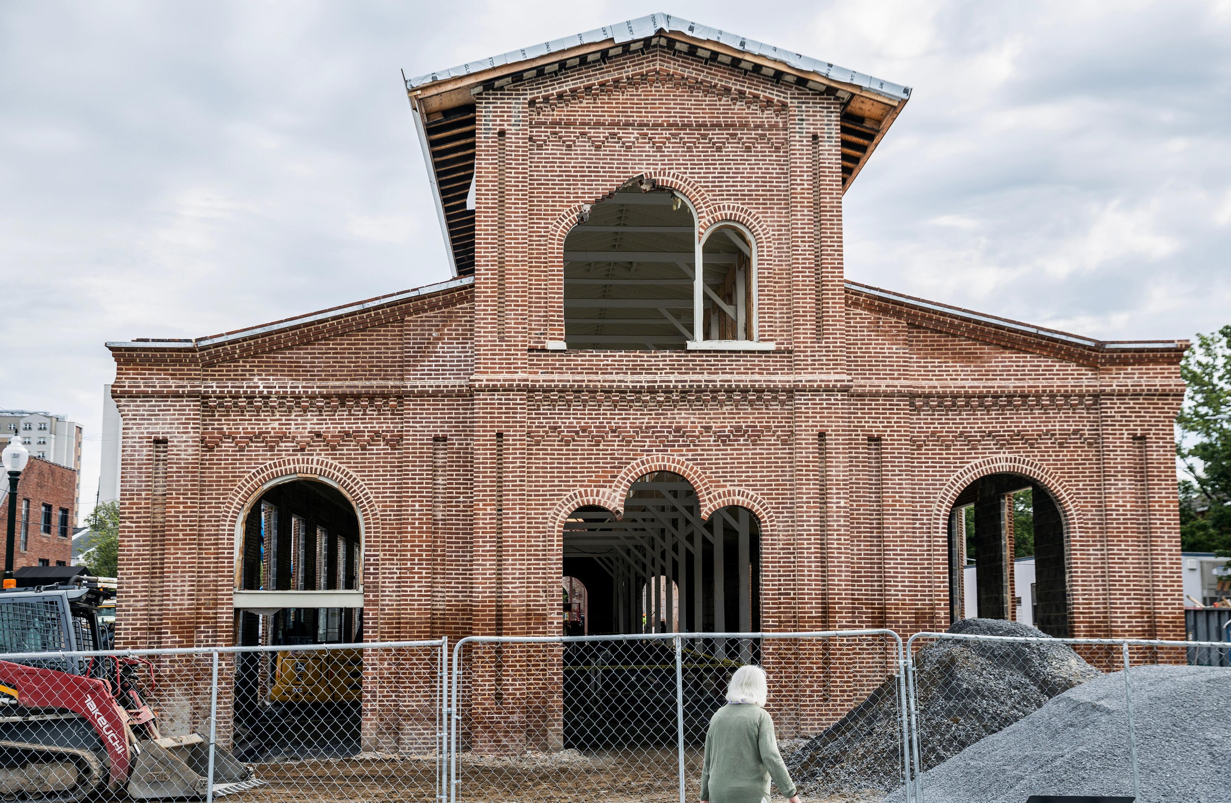 Take a peek at work happening at Harrisburg's fire-damaged Broad Street Market