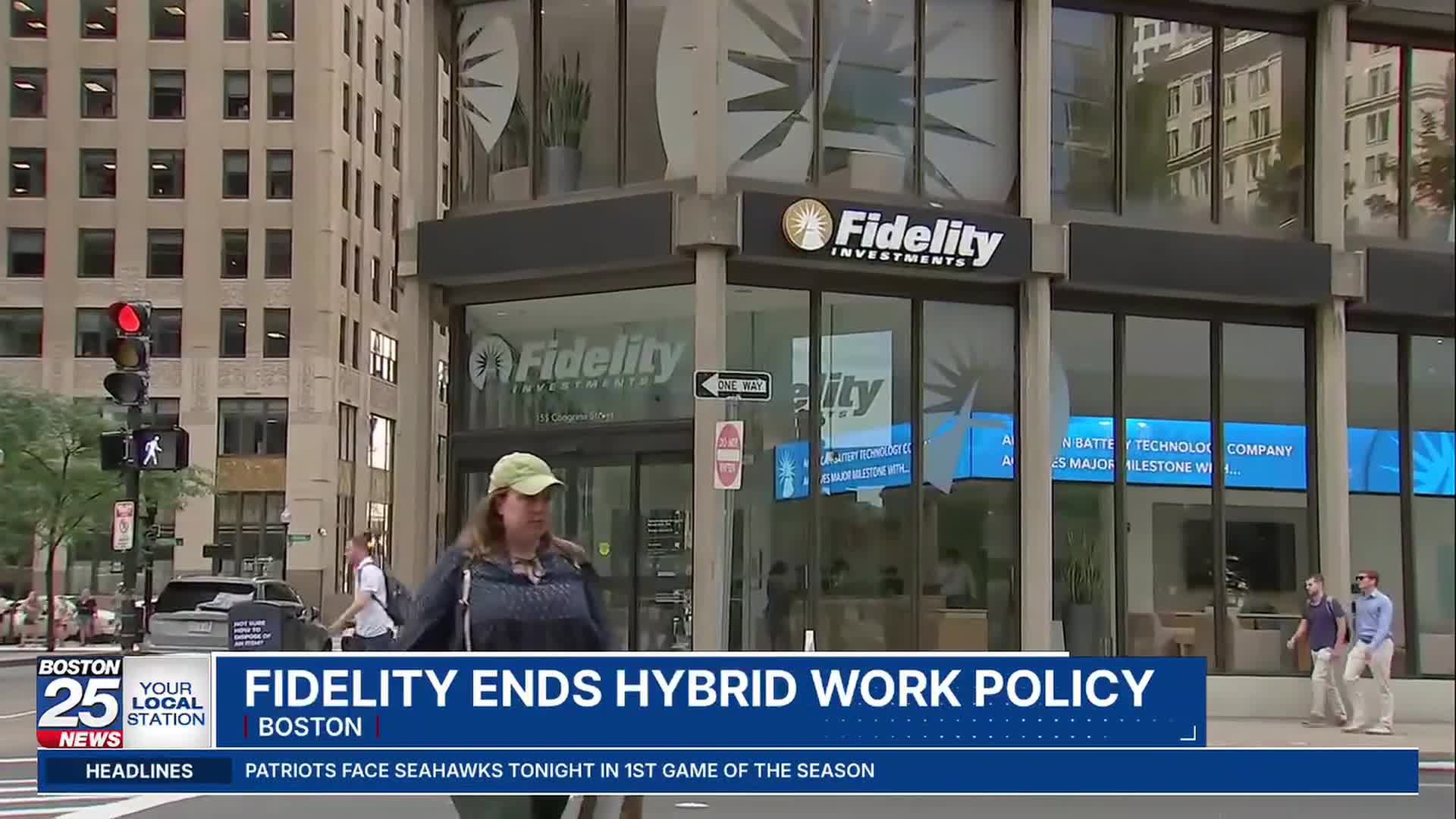 Fidelity employees head back to the office five days a week