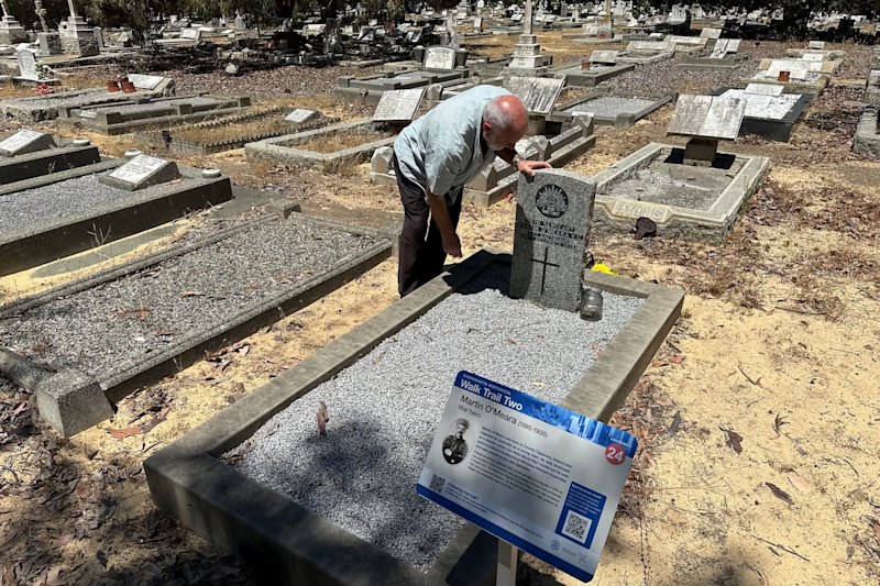 ‘Not one phone call, letter… nothing': Family's distress over huge ‘redevelopment' project at famous Perth cemetery