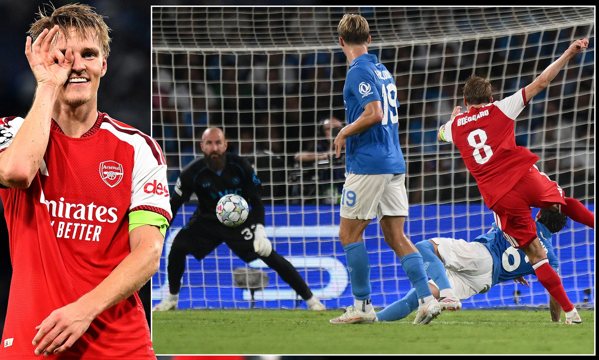 Odegaard shows he is on a mission to put himself at top table of midfielders: Napoli 0-1 Arsenal