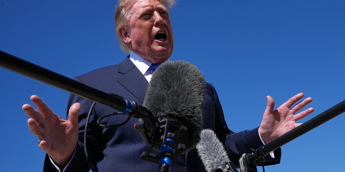 ‘You Are the Worst': Trump snaps at reporter for asking about convention no-shows