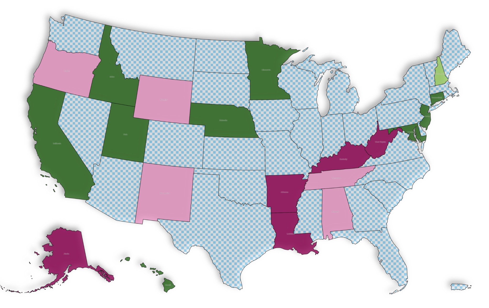 Map reveals America’s happiest—and least happy—states