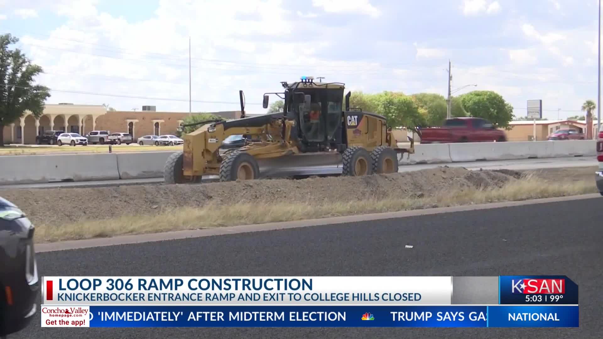 Two Loop 306 ramps closed for new auxiliary lane project