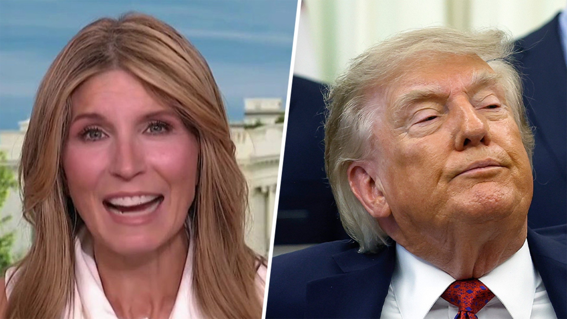 'I got married and Bush gave me a spoon': Nicolle goes off on Trump's ...