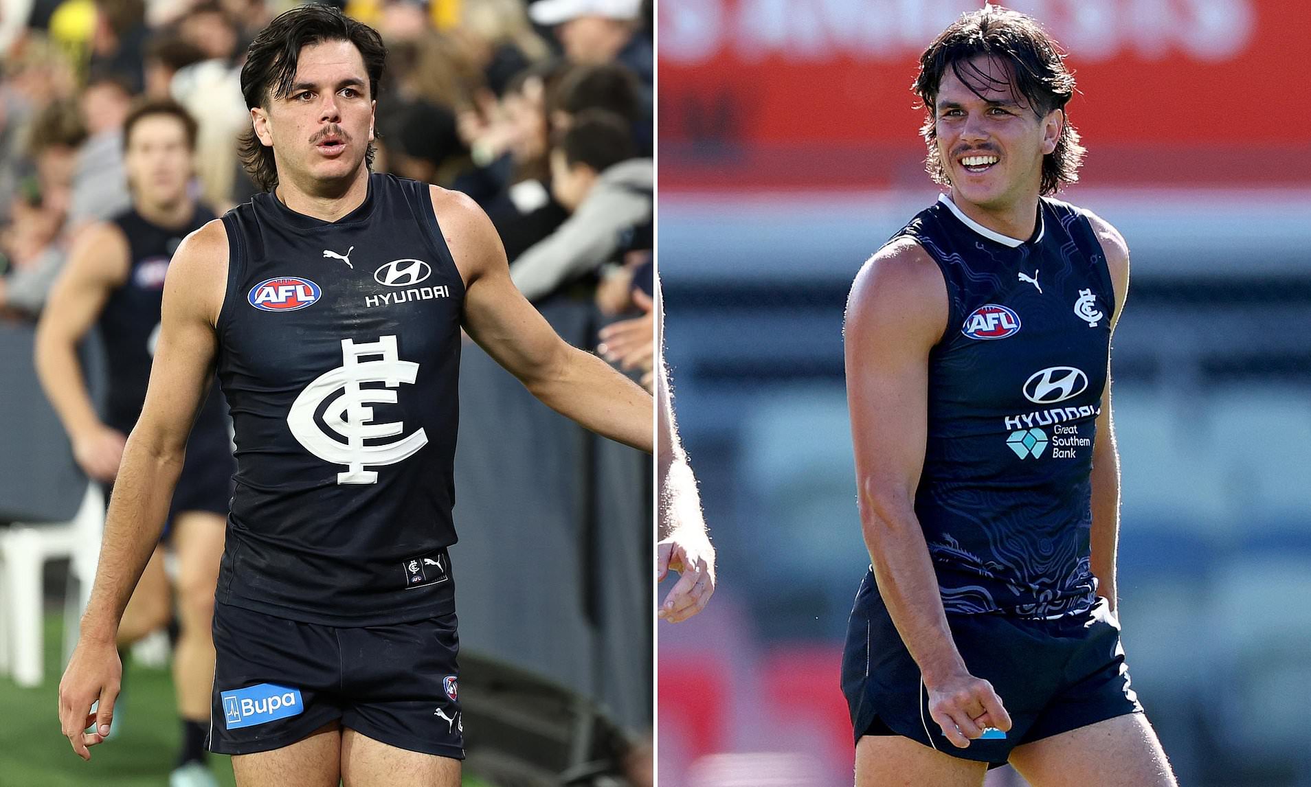 Former Carlton player breaks his silence months after bizarre on-field episode left him in hospital