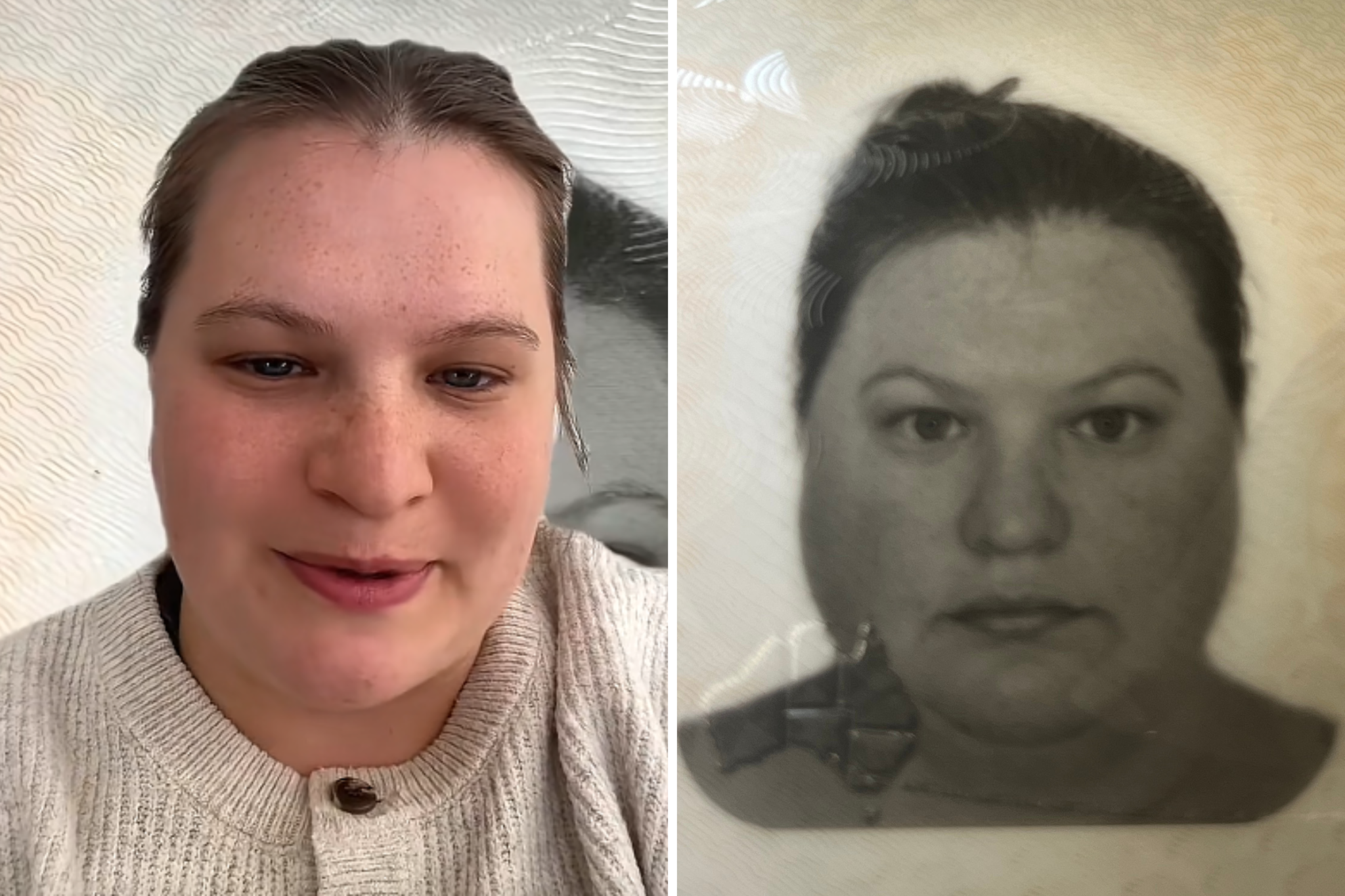 Woman takes passport photo—officers hand her an affidavit over one bizarre detail